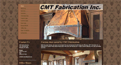 Desktop Screenshot of cmtfabrication.com