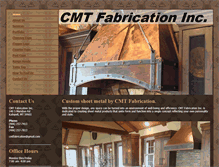 Tablet Screenshot of cmtfabrication.com